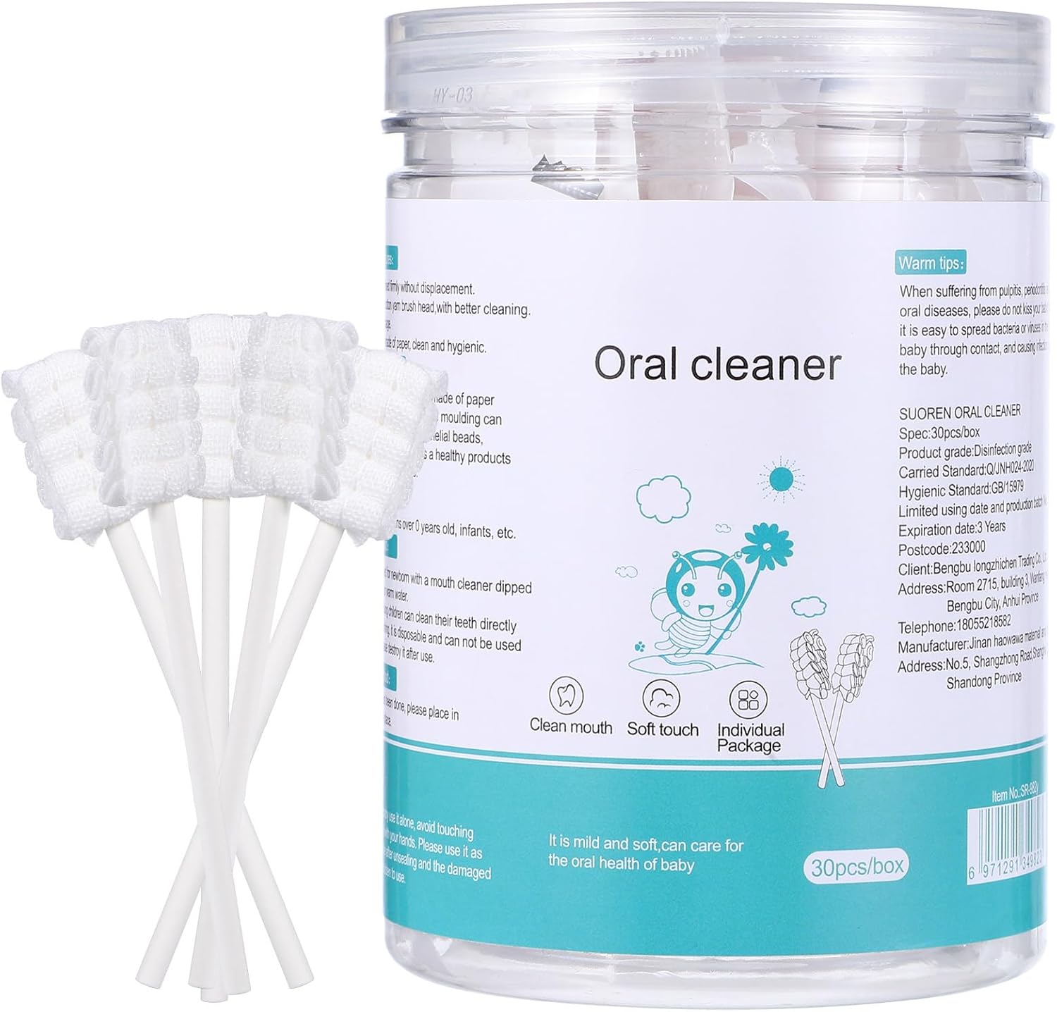 EXCEART Infant Fine Brush is Soft and Moderate, with high Cleaning for Effective Cleaning.