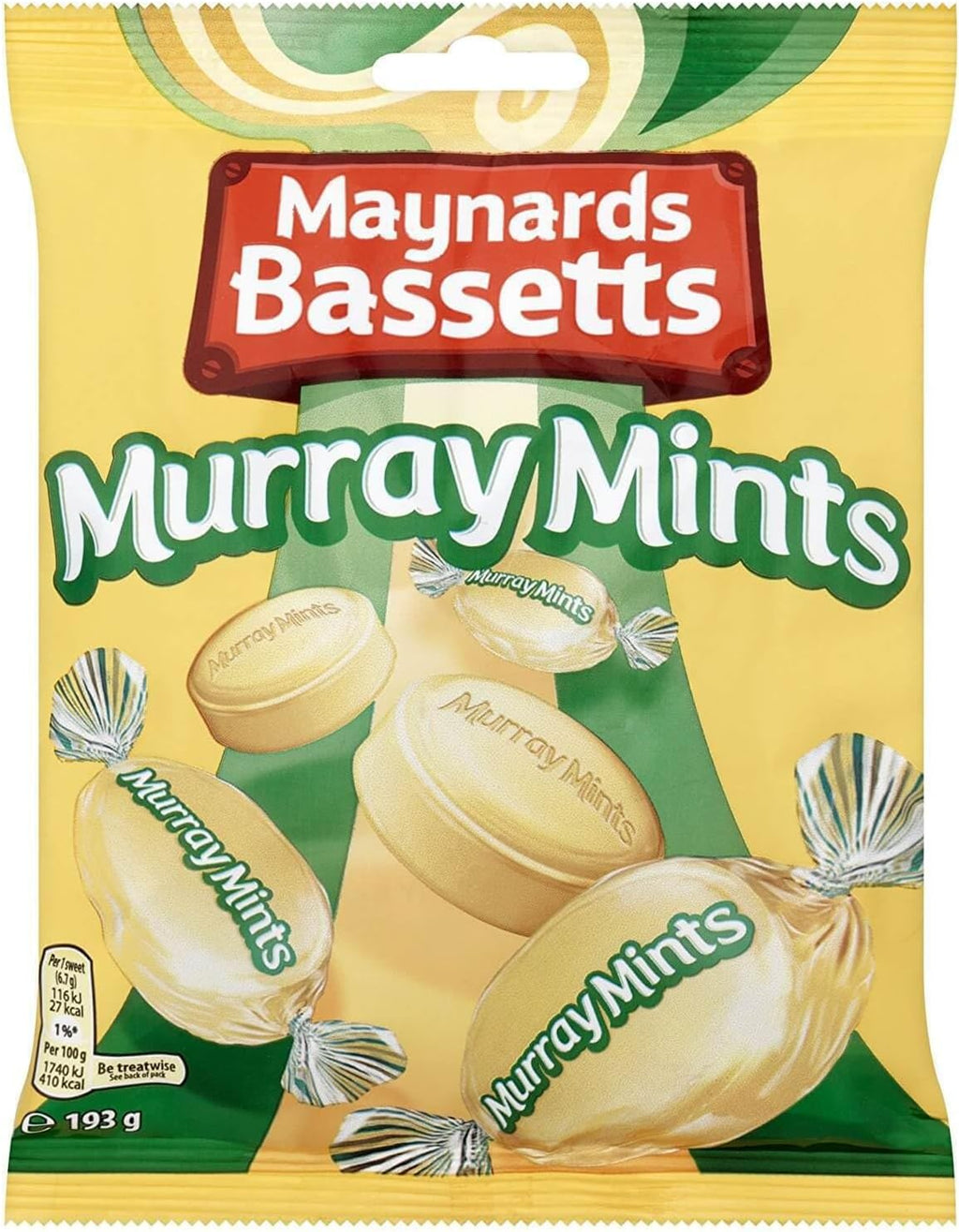 Bassett's Murray Mints 200g Bag by Murray