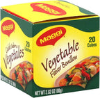 Maggi Veggie Bouillon Cube 2.82 OZ(Pack of 4)