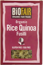 BIOFAIR Organic Fair Trade Quinoa Fusilli, 250 GR