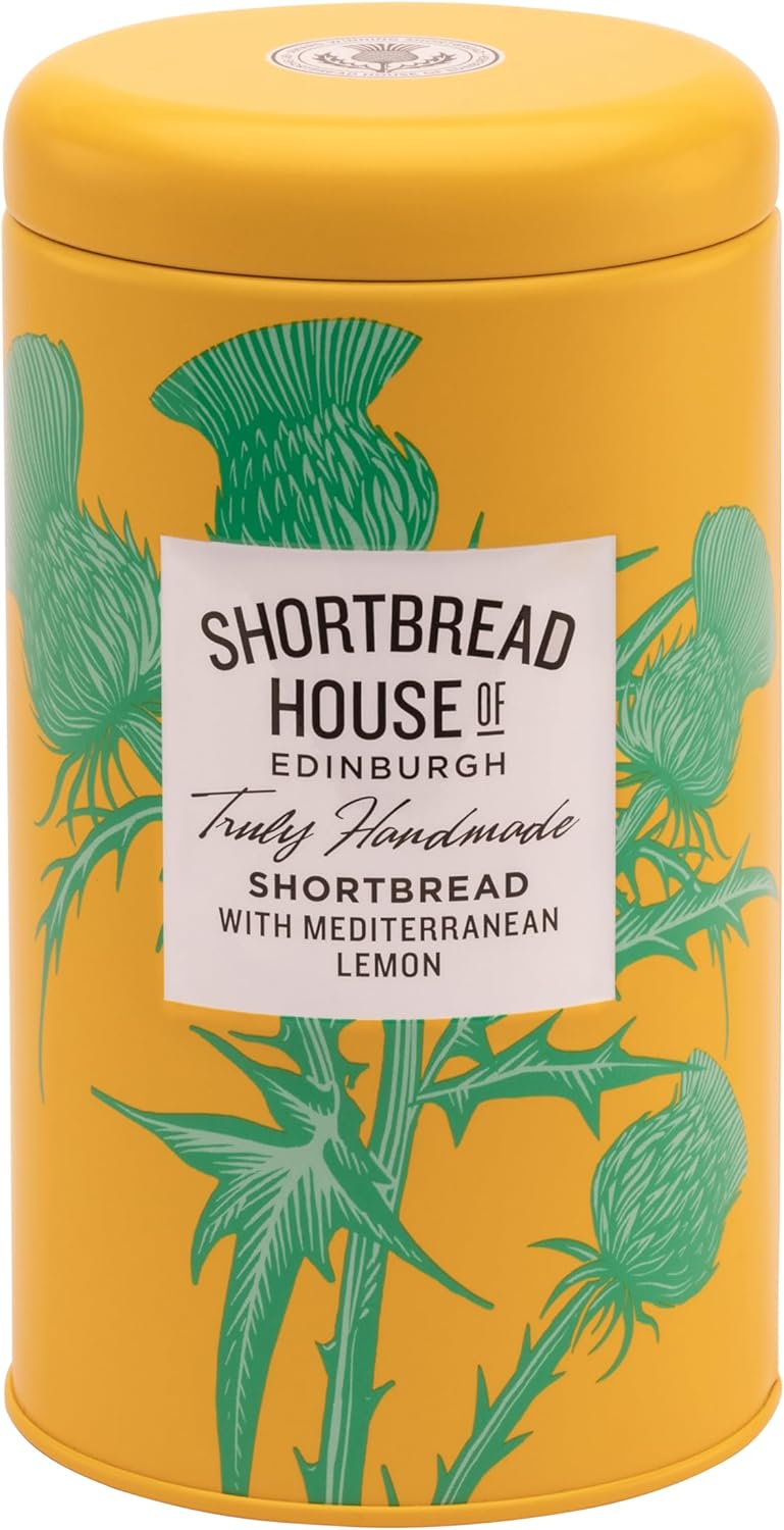Shortbread House of Edinburgh Lemon Shortbread Fingers, Truly Handmade, 4.9 Ounce (Pack of 1)