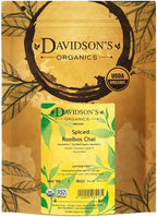 Davidson's Tea Bulk, Org Spiced Rooibos Chai, 16-Ounce Bag