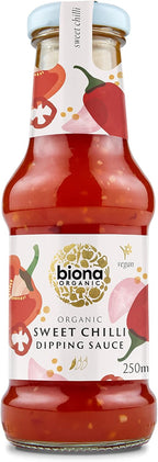 Biona Organic Sweet Chilli Sauce 250 ml (Pack of 6)