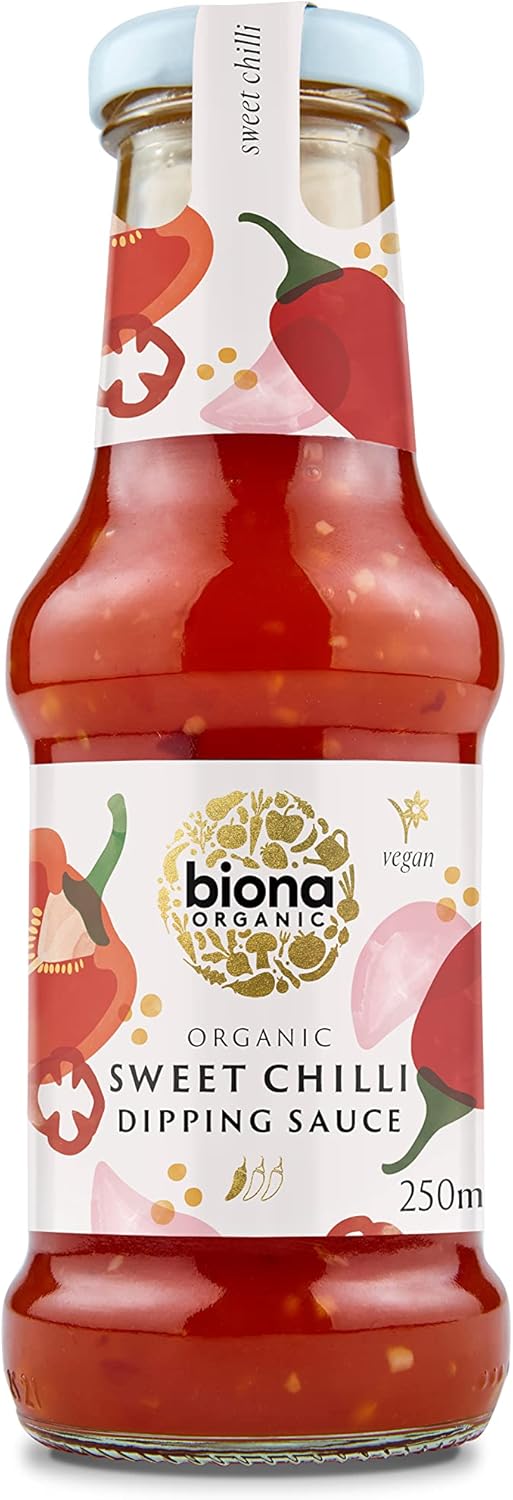 Biona Organic Sweet Chilli Sauce 250 ml (Pack of 6)