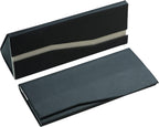 LifeArt 2 Pack Eyeglasses Case Foldable Holder Easy to Carry Matte Leather & Magnet Closure for Reading, School, Office