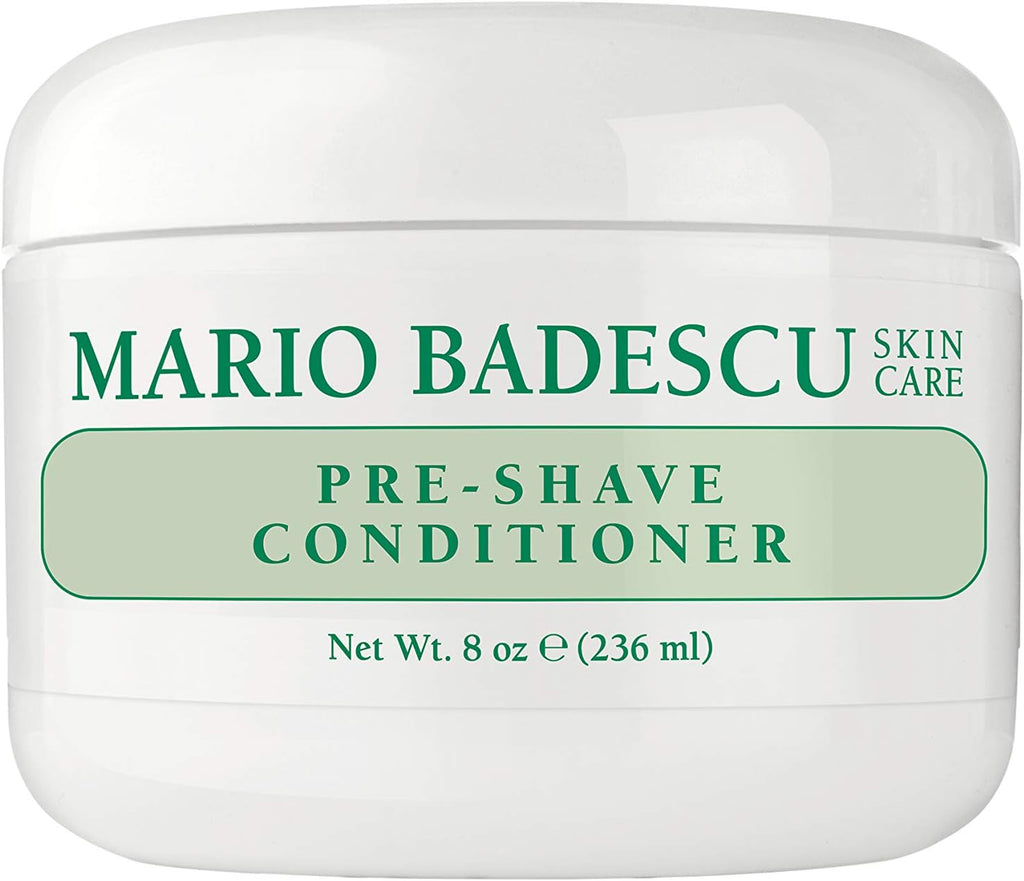 Mario Badescu Pre-Shave Conditioner - Soothing, Botanical-infused Pre Shave Gel for Your Best Shave Yet - Preps, Primes, and Softens Skin and Hair
