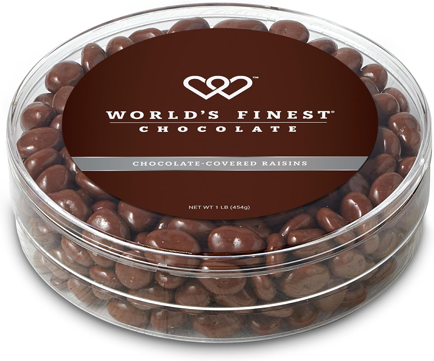Chocolate-Covered Raisins - Milk Chocolate - 1 lb - World's Finest Chocolate