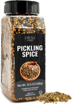 Fresh Finest Pickling Spice – 10.5 oz Pickling Spice Mix for Canning Pickles – Premium Mixed Spices with Intense Flavors – Ideal Seasoning Mix for Homemade Canned Pickles