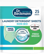 Dr. Beckmann MAGIC LEAVES Laundry Detergent Sheets NON-BIO | 25 Sheets