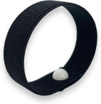 AcuBalance Women's Menopause Relief Wristband - Black Cooling Acupressure Bracelet for Hot Flashes, Sleep, Mood, and Daily Support - Stretch Slip-On Comfort