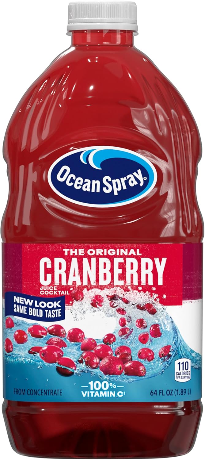 Ocean Spray Cranberry Juice Cocktail, 64 Ounce Bottle