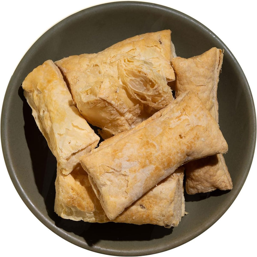 Sukhadia's Indian Snacks, Khari Biscuit/Salty Tea Biscuit, 12oz-MADE FRESHLY IN USA