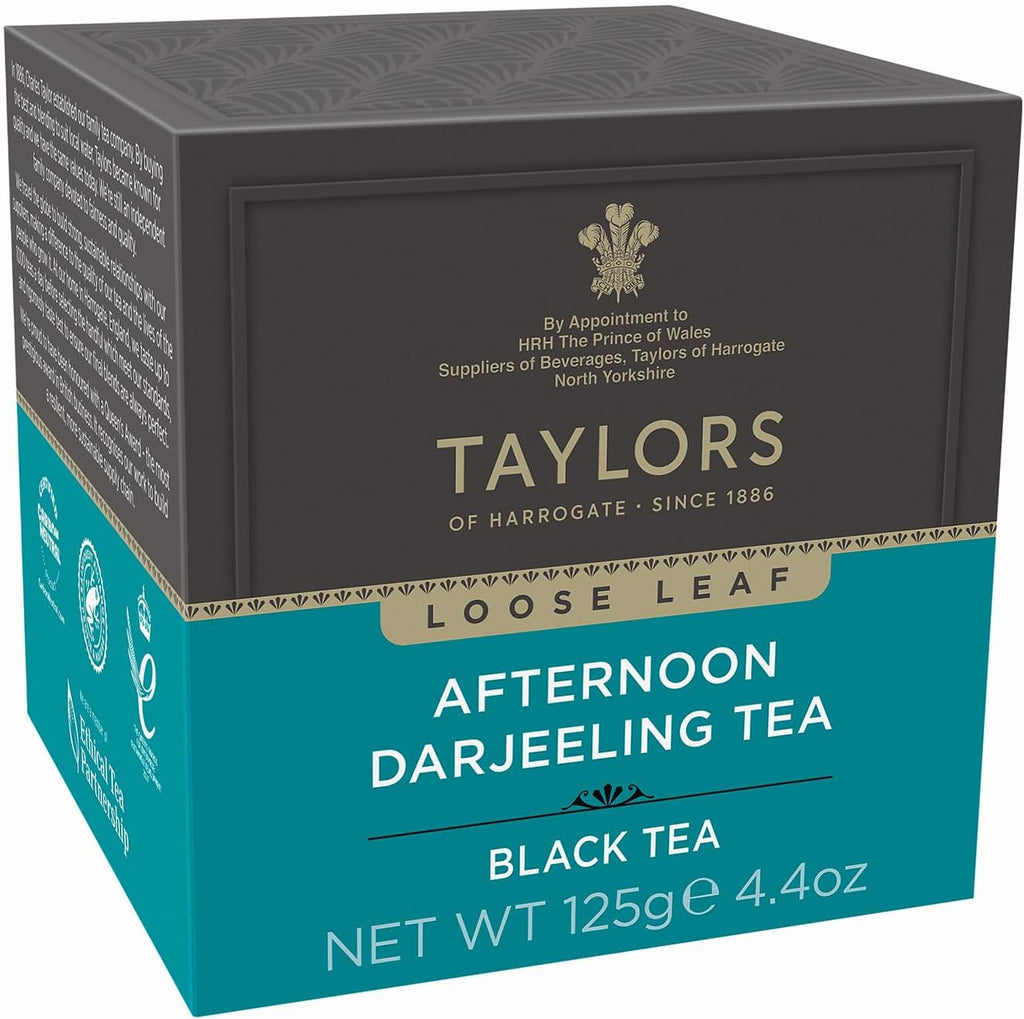 Taylors of Harrogate - Afternoon Darjeeling Tea - Loose Leaf - 4.4oz
