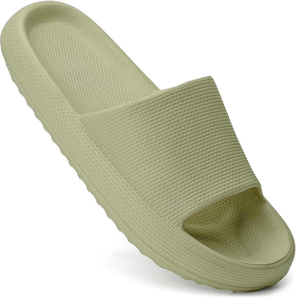 Happy Lily Shower Shoes Men & Women Non Slip, Supper Soft Open Toe House Slippers Shower Sandals, Bedroom Slippers for Women and Men