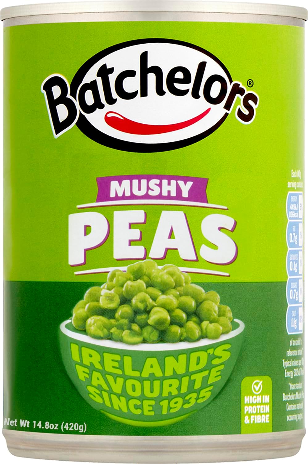 Batchelors Mushy Peas 420g (14.8oz) X 6 Pack