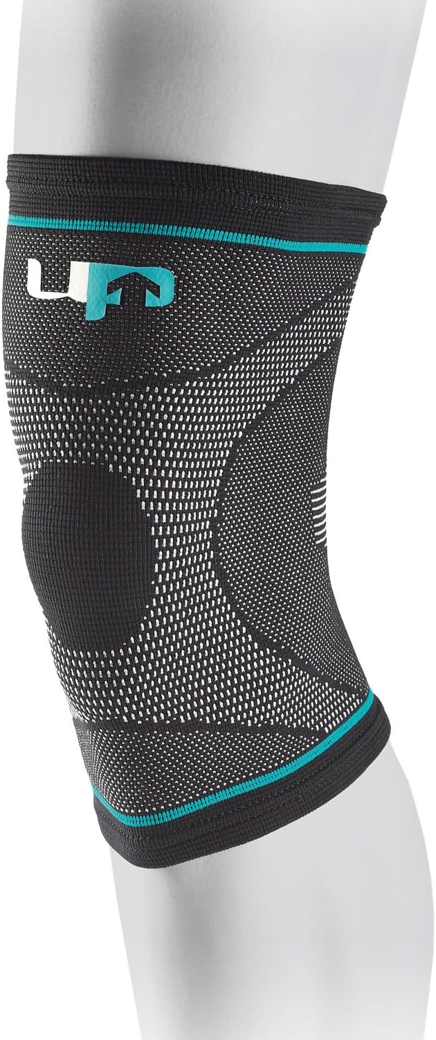 Ultimate Performance Ultimate Compression Elastic Knee Support, Small, Black/Blue