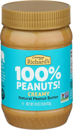 Crazy Richard's NUT_BUTTER (16 Ounce (Pack of 1), Creamy)