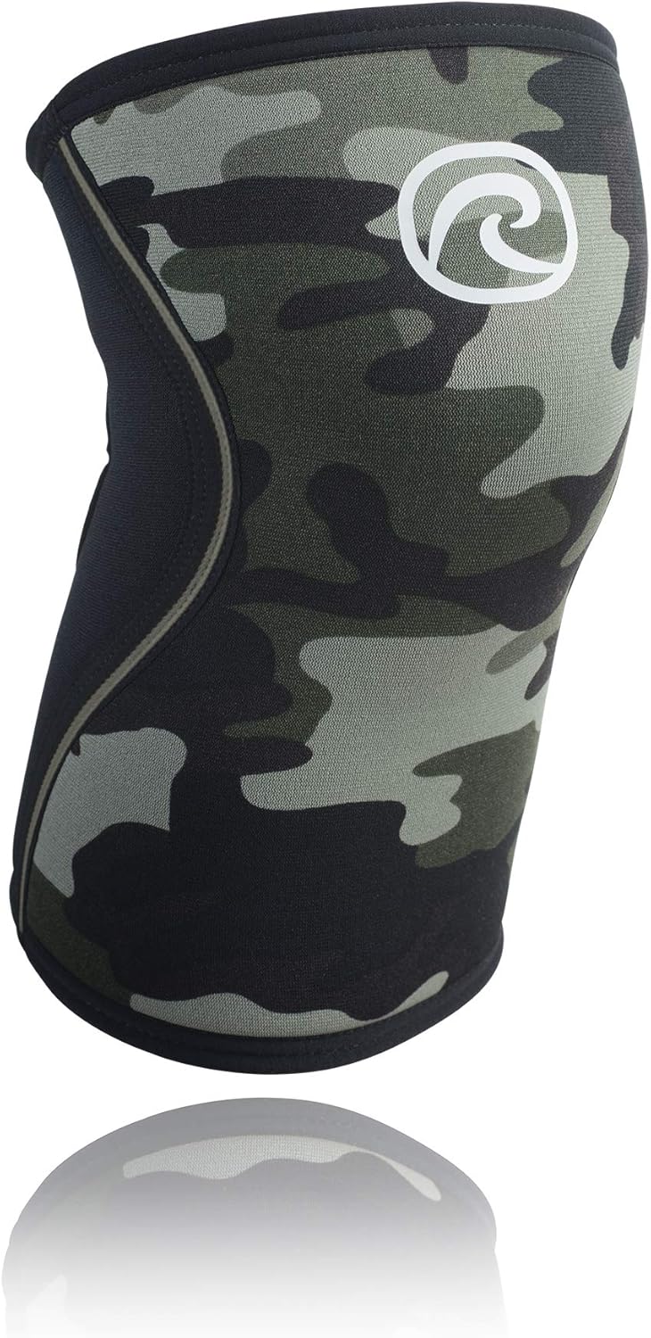 Rehband Rx Knee Sleeve 7mm - Camo - XSmall - 1 Sleeve