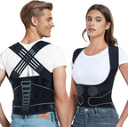 Back Brace Posture Corrector for Women and Men with Spine Vertical Alignment System, Lower Back Pain Relief, Back Straighter Instant Posture Corrector - Scoliosis