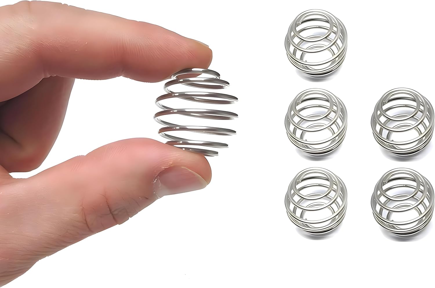 5-Pack Formula Mixers,Milkshake Protein Shaker Ball For Baby Formula Bottle,304 Stainless Steel Wire Mixer Mixing Ball For Small Shaker,Drinking Bottle Cup