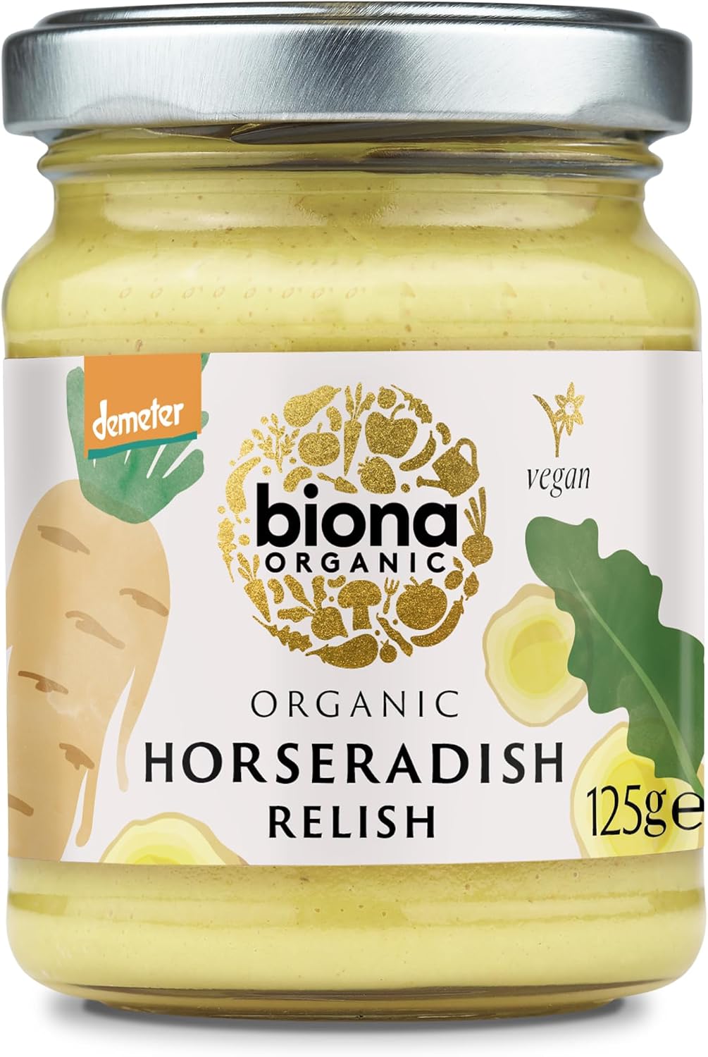 Biona Organic - Horseradish Mustard - 125g