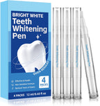 KTSAY Teeth Whitening Pen - Professionally Stain Removal Teeth Whitening Gel Formula, No Sensitivity Effective Teeth Whitener, Mint (0.11 Fl Oz (Pack of 4))