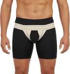 ORTONYX Inguinal Groin Hernia Truss Support Belt Guard Brace- Double Side Beige