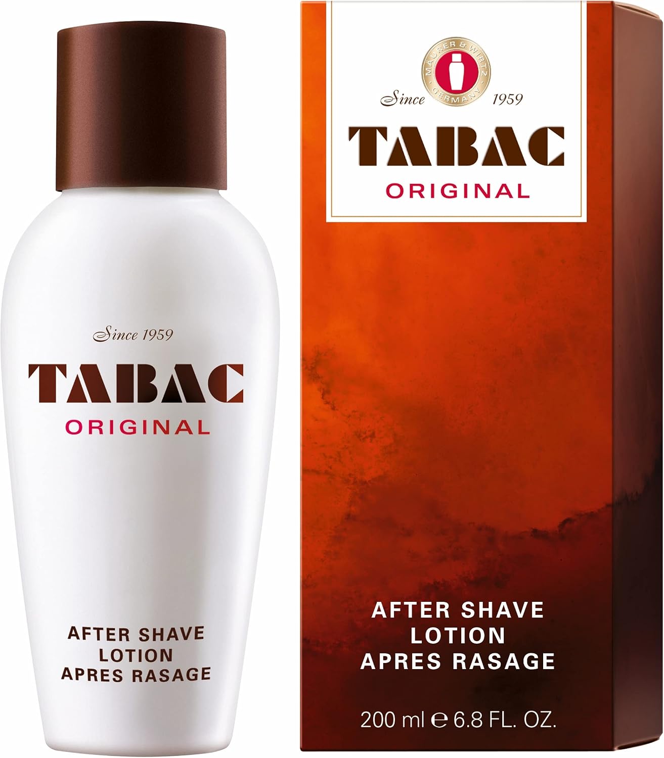 Maurer & Wirtz Tabac Original After Shave Lotion for Men, 6.8 Ounce