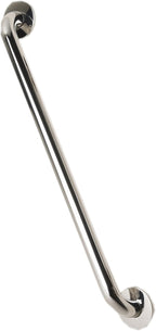 NRS Healthcare Polished Stainless Steel Grab Rail - 60 cm (24 inch) Length