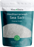 Viva Doria Mediterranean Sea Salt, Coarse Grain, 5 lb