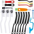 18Pcs Crevice Gap Cleaning Brush,Door Window Track Groove Corner Crevice Cleaning Brushes for Cleaning Window Grooves, Bathroom, Toilet Corner, Kitchen, Faucet, Sink