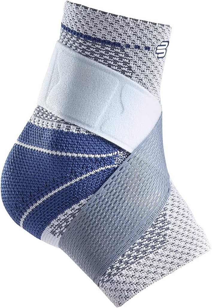 Bauerfeind - MalleoTrain S - Ankle Brace - The Ankle Support You Need Doing Physical Activity - Right Foot - Size 3 - Color Titanium