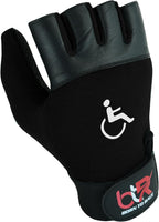 BTR Wheelchair Gloves for Men and Women | Mobility and Disability Gloves with Breathable, Lightweight Design, Non-Slip Grip, and Padded Palm Protection