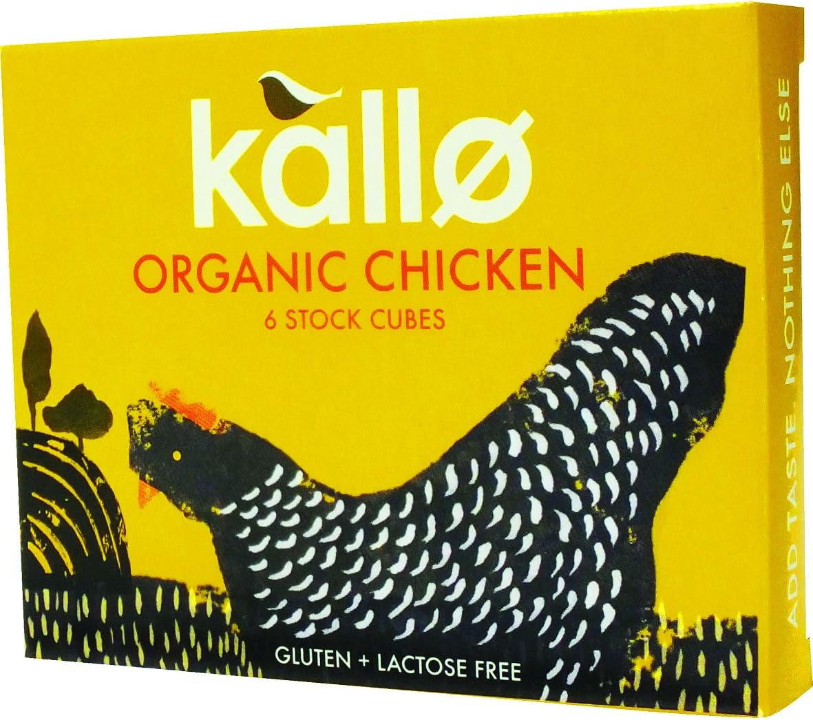 Kallo Organic Chicken Stock Cube 66 g (Pack of 15)