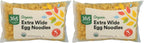365 by Whole Foods Market, Organic Extra Wide Egg Noodles, 16 Ounce (Pack of 2)