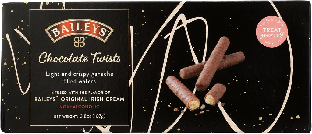 Bailey’s Chocolate Twists Net WT. 3.8oz. (107g) (Pack Of 14)