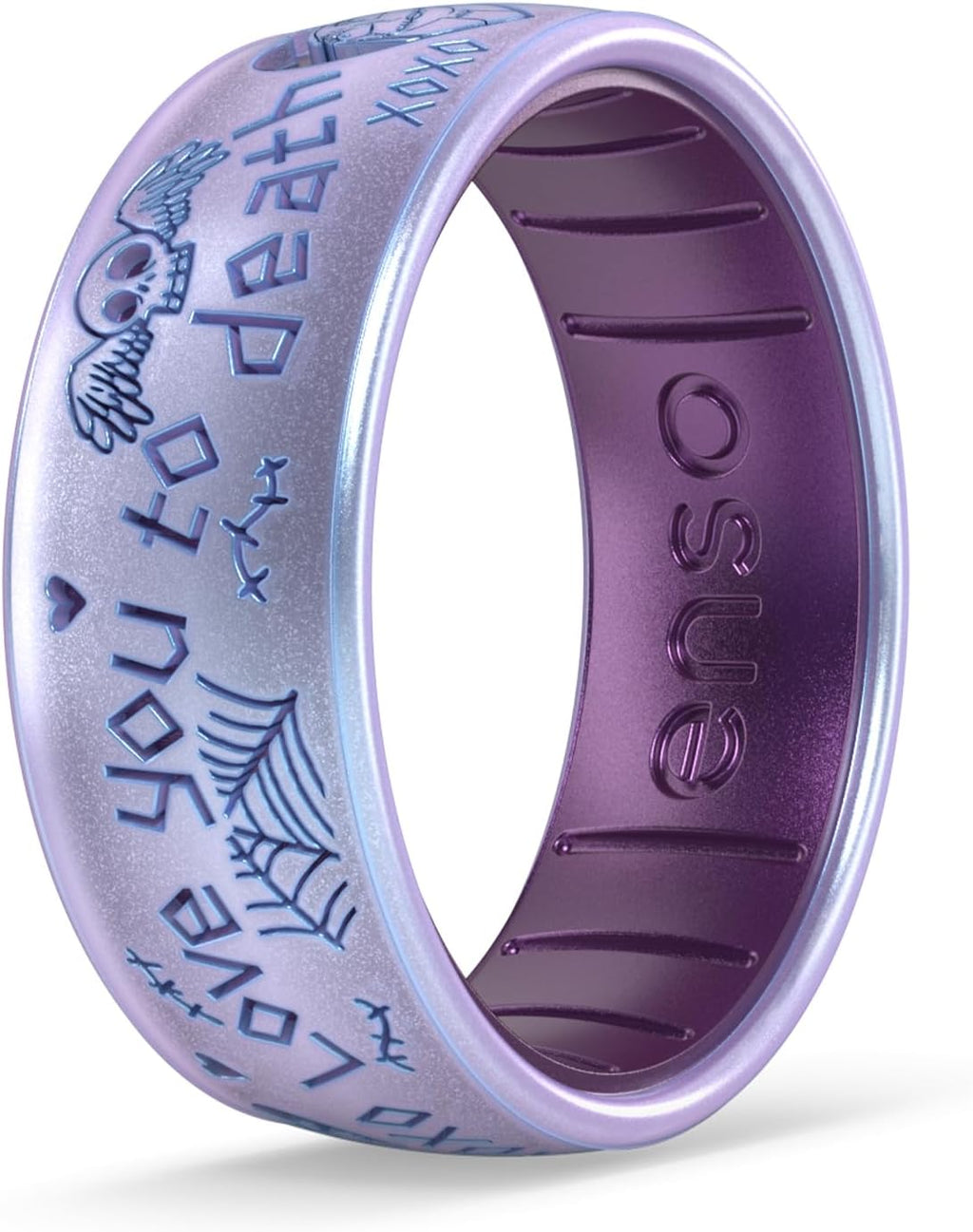 Enso Rings The Nightmare Before Christmas Collection - Disney Silicone Rings - Jack & Sally