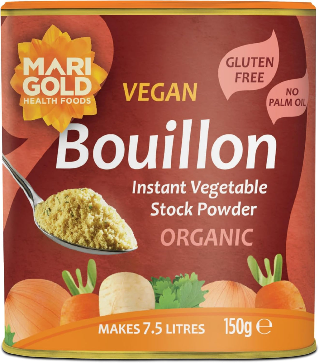 MARIGOLD Organic Swiss Vegetable Vegan Bouillon Powder 150g