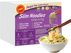Eat Water Slim Thai Style Noodles Zero Carbohydrate Enviro 5 Pack * 270 Grams | Made from Organic Konjac Flour | Keto Paleo Diet and Vegan | Zero Sugar & Low Calorie Food