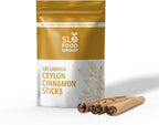 Slofoodgroup Ceylon Cinnamon Sticks - Pure Ceylon Cinnamon Quills 5 Inch Cut Cinnamon Spice from Sri Lanka, True Cinnamon - Cinnamomum Verum, 2 OZ.