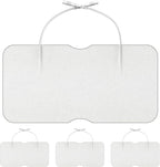 DOMAS Large TENS Pads for Lower-Back Pain Relief, Compatible with TENS 7000 and Other 2.0mm Pin Units, 4"×8", Dual-Lead, Reusable, Latex-Free, 4-Pack