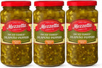 Mezzetta Diced Tamed Jalapeños Combo Pack - Mild Heat Flavor And Texture - Perfect for Mexican Recipes and More - 100% Flavor without Intense Heat - Unique Jalapeno/Bell Pepper Hybrid - 16 fl OZ - Pack of 3