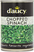 D'Aucy Chopped Spinach - 395g - Pack of 2