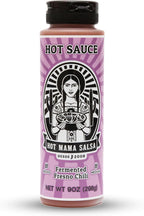 Hot Mama Salsa Fermented Fresno Chili – A Chili Hot Sauce with Natural Ingredient Rich in Antioxidants, Low Calorie, No Preservatives, Additives, or GMOs – Perfect for Tacos, Eggs, and More – 9 fl oz