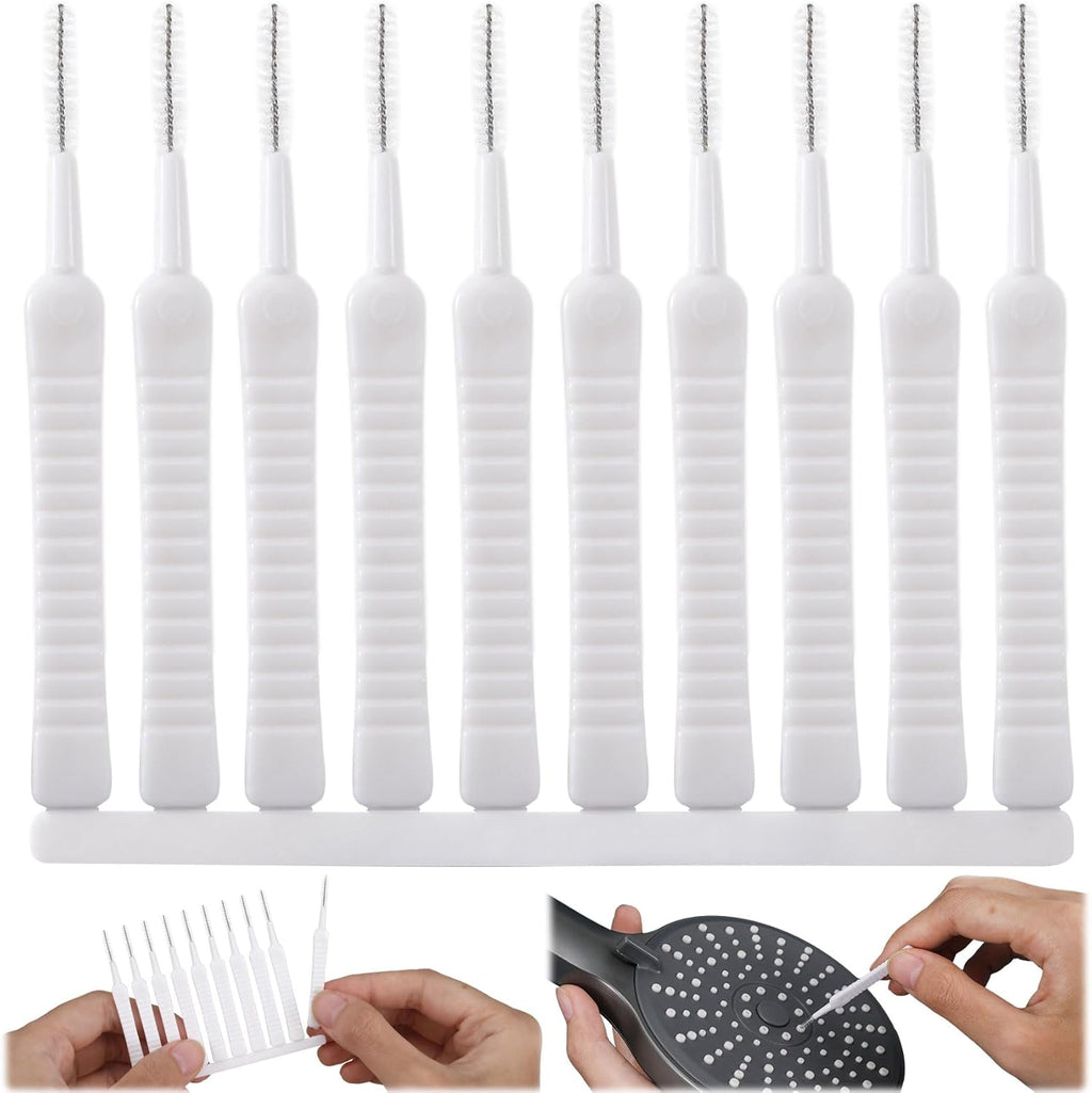 50 Pcs Shower Head Cleaning Brush Cell Phone Cleaner Tool Multifunctional Mini Cleaning Brushes for Household Bathroom