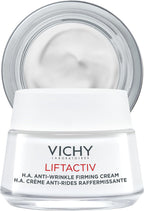 Vichy LiftActiv H.A. Anti-Wrinkle Firming Cream, Anti Aging Face Cream With Vitamin C & Hyaluronic Acid, Smoothing & Firming For Wrinkles, Visibly Plumps Skin & Improves Radiance