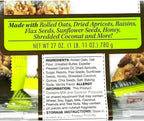 Traditional Aussie Bites Individually Wrapped 27 Oz, Oatmeal snacks cookies, Healthy Oatmeal Bites with RON DEYMOND Card
