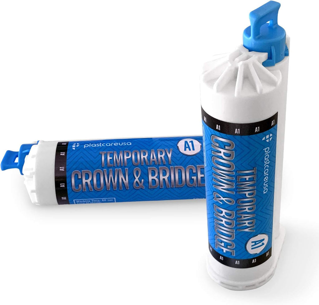 Dental Temporary Crown & Bridge 10: 1 (Shade A1) Material Dental (1 Cartridge)