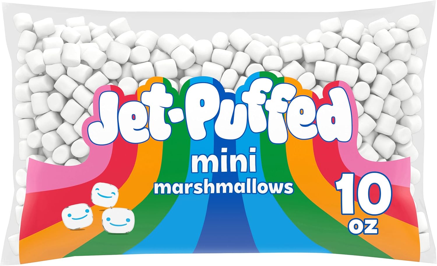 Jet-Puffed Mini Marshmallows, 10 oz Bag