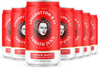 Longbottom & Co. Virgin Bloody Mary Mix Tomato Juice (4 Pack) | Premium Cocktail Mixer Made with Fresh Pressed Tomatoes | Low in Sodium, Vegan, Non-GMO, | No Artificial Flavors | 7.5 Fl Oz Cans